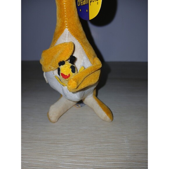 R. Dakin Dream Pets Matilda Kangaroo Stuffed Animal 10” Sawdust Tags Vintage - Picture 10 of 16